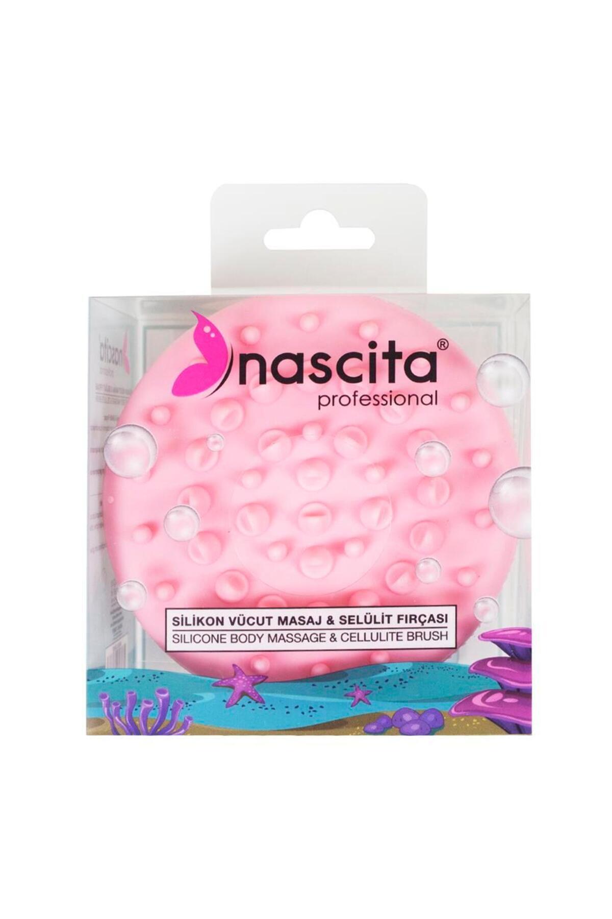 NASCİTA SİLİKON VÜCUT MASAJ VE SELÜLİT FIRÇASI-