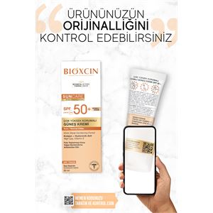 BİOXCİN SUN CARE ÇOK YÜKSEK KORUMALI KURU CİLTLER-