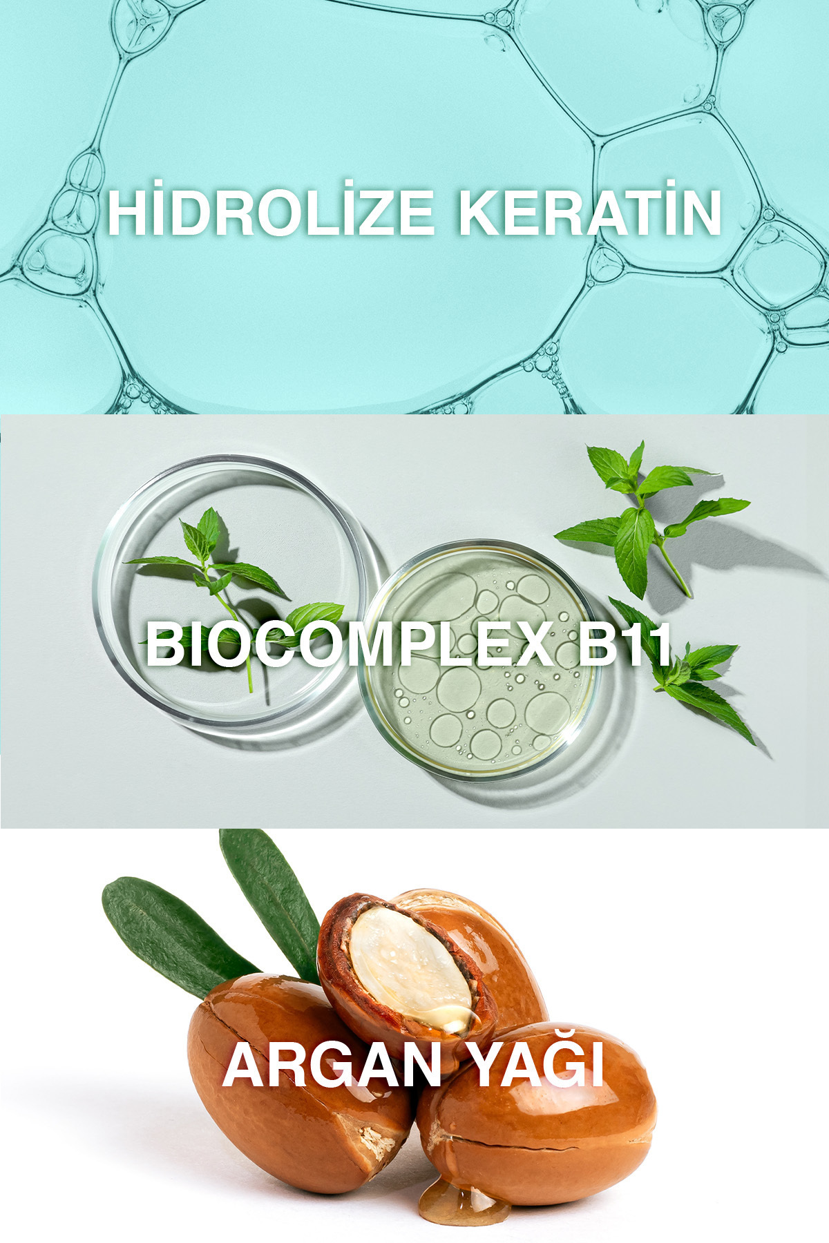 Bioxcin Keratin & Argan Onarıcı Şampuan 300 Ml-