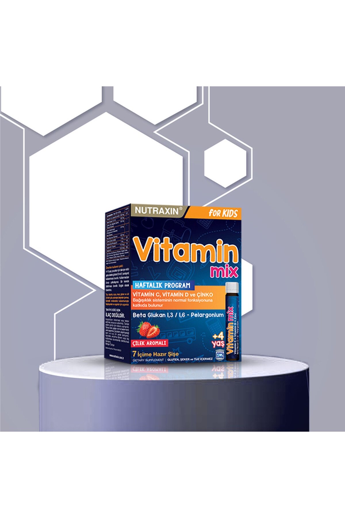 NUTRAXİN VİTAMİN MİX FOR KİDS 7X25 ML-