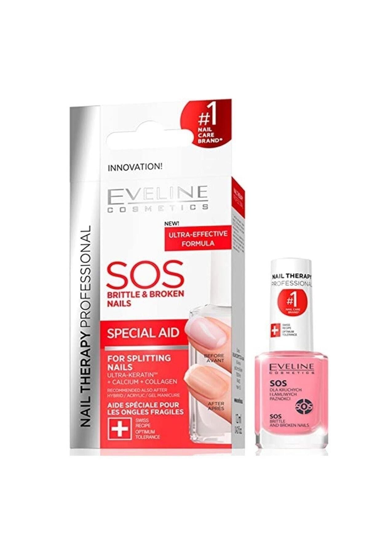 Eveline Sos Kırılgan Tırnaklar Için Bakımı 12ml-