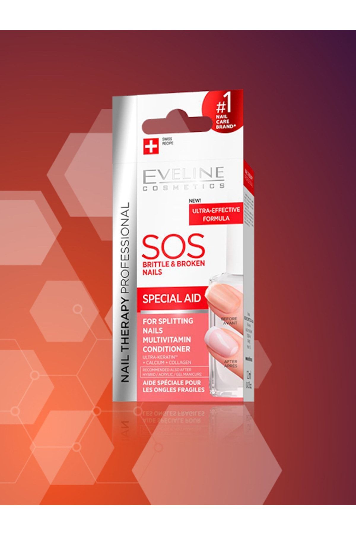 Eveline Sos Kırılgan Tırnaklar Için Bakımı 12ml-
