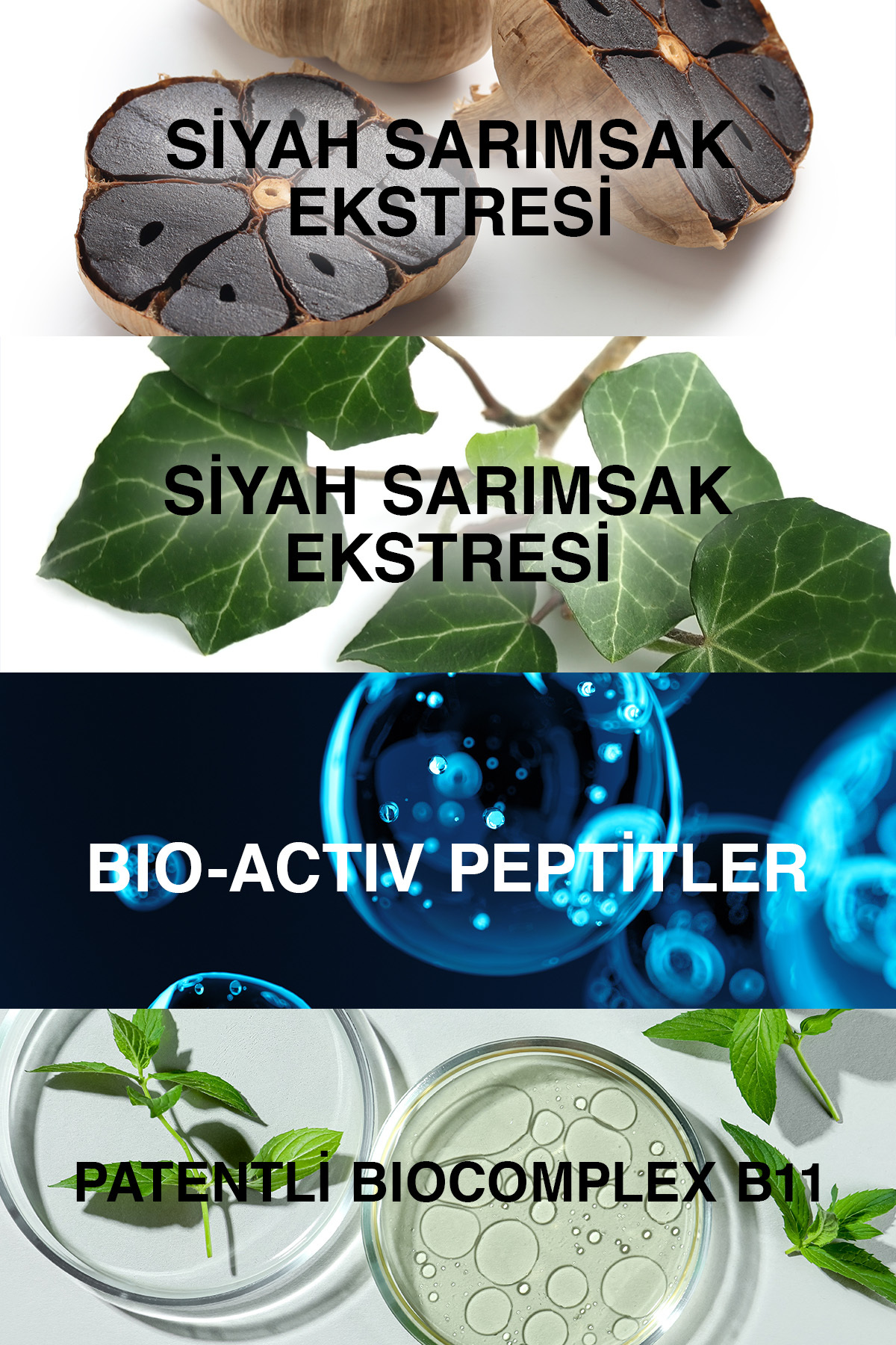 Bioxcin Siyah Sarımsak Şampuan 3x300 Ml-