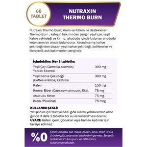 Nutraxin Quick Slim Thermo Burn 60 Tablet-
