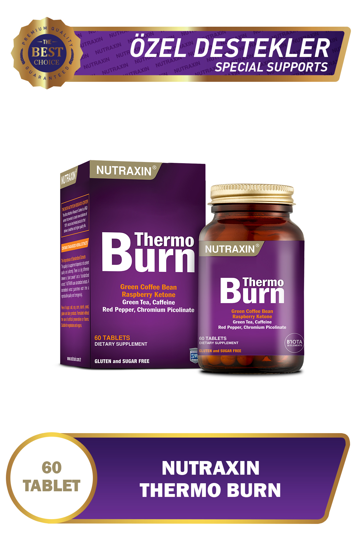 Nutraxin Quick Slim Thermo Burn 60 Tablet-