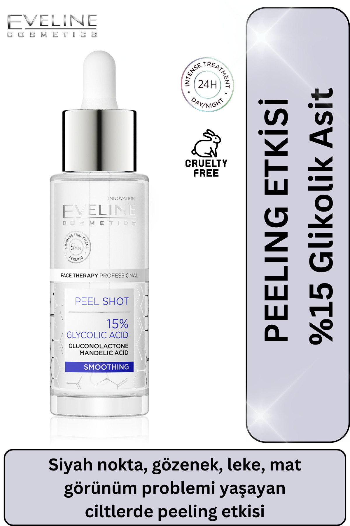 Eveline %15 Glikolik Asit + Glükonolakton + Mandel-