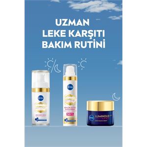 NIVEA CELLULAR LUMINOUS LEKE KARŞITI GECE KREMİ 50ML-