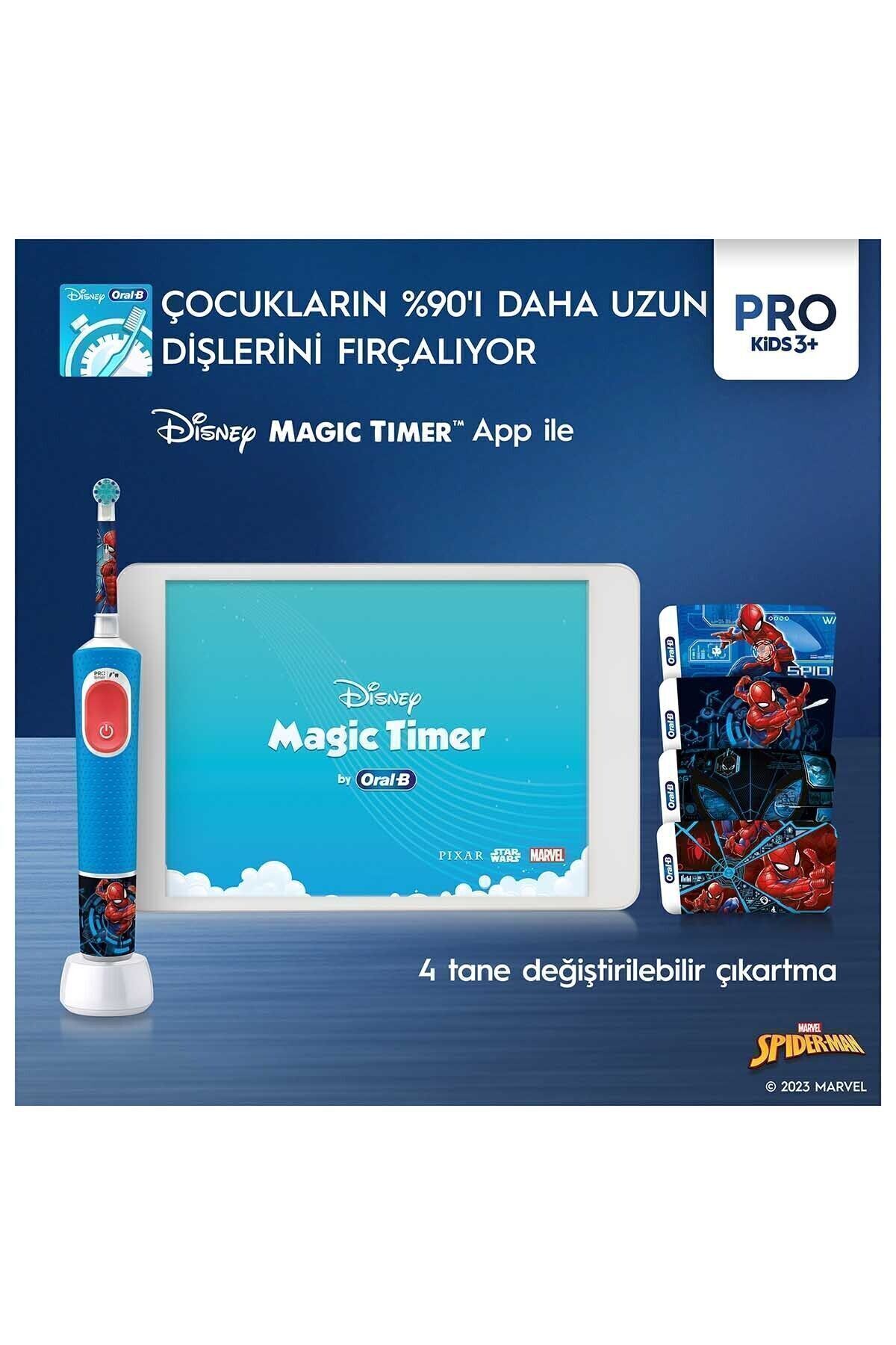 Oral-B Vitality Pro Spiderman Özel Seri Çocuklar İ-