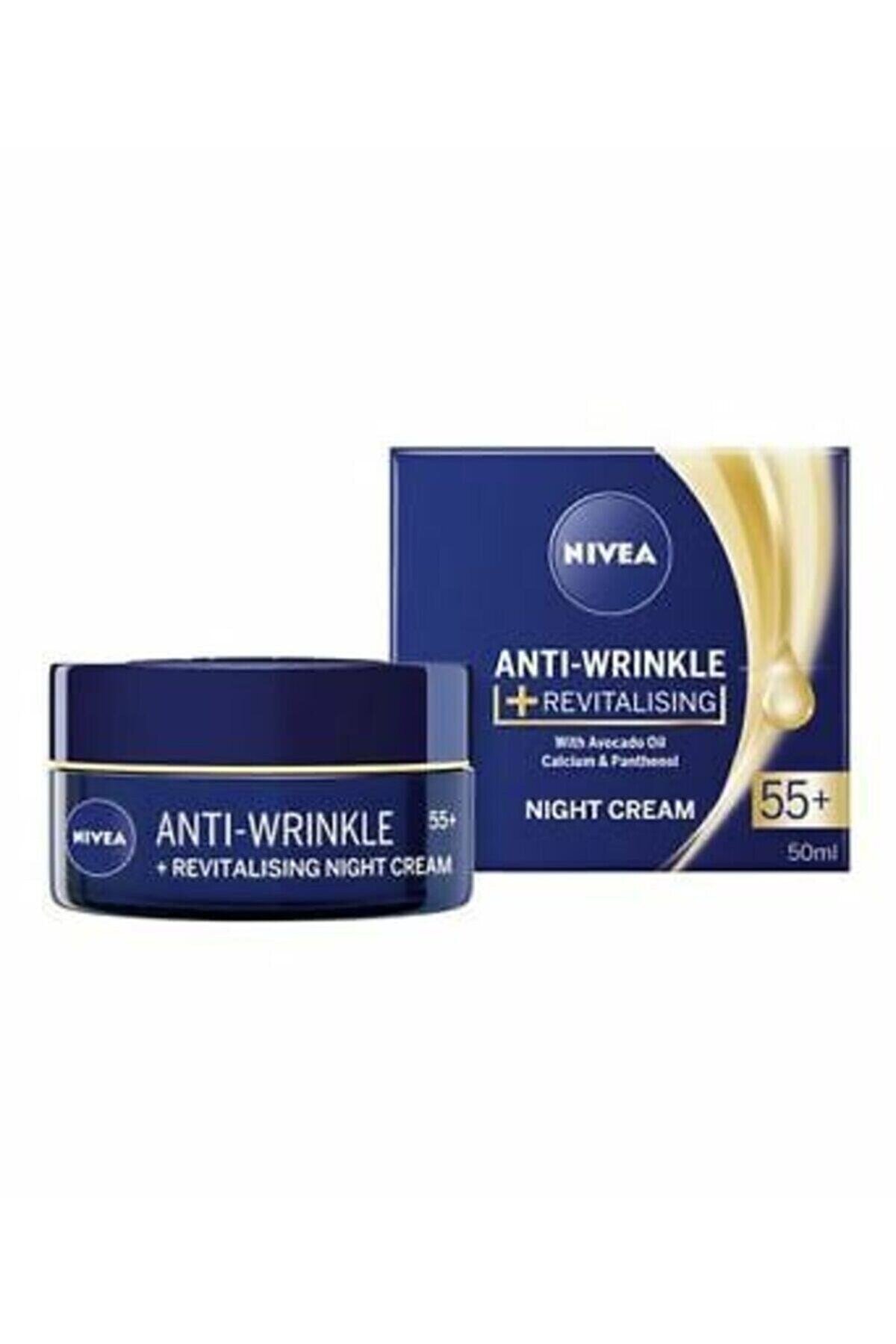 nivea Kırışık Karşıtı+Sıkılaştırıcı 50 Yaş   Gece kremi-