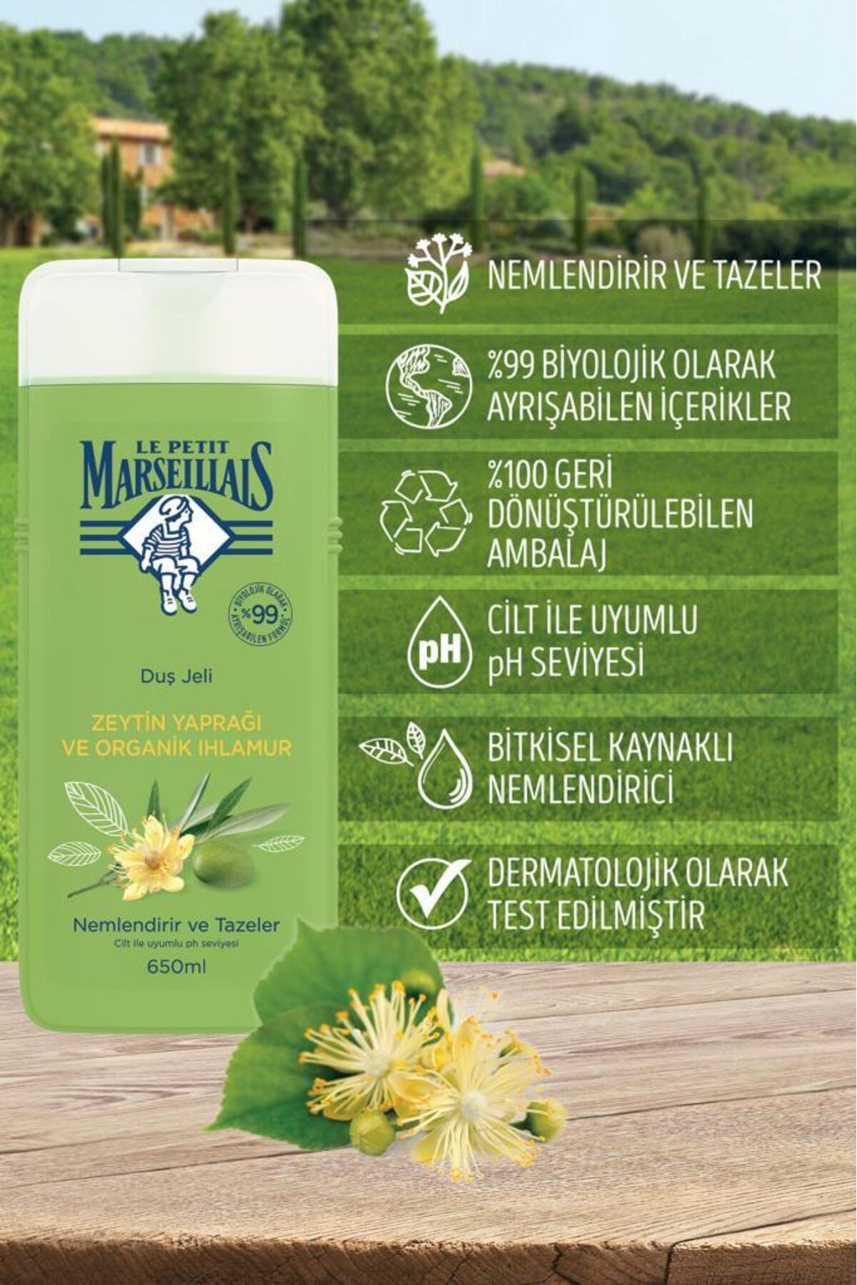 LPM DUŞ JELİ ZEYTİN AĞACI YAPRAĞI VE IHLAMUR 650ML-