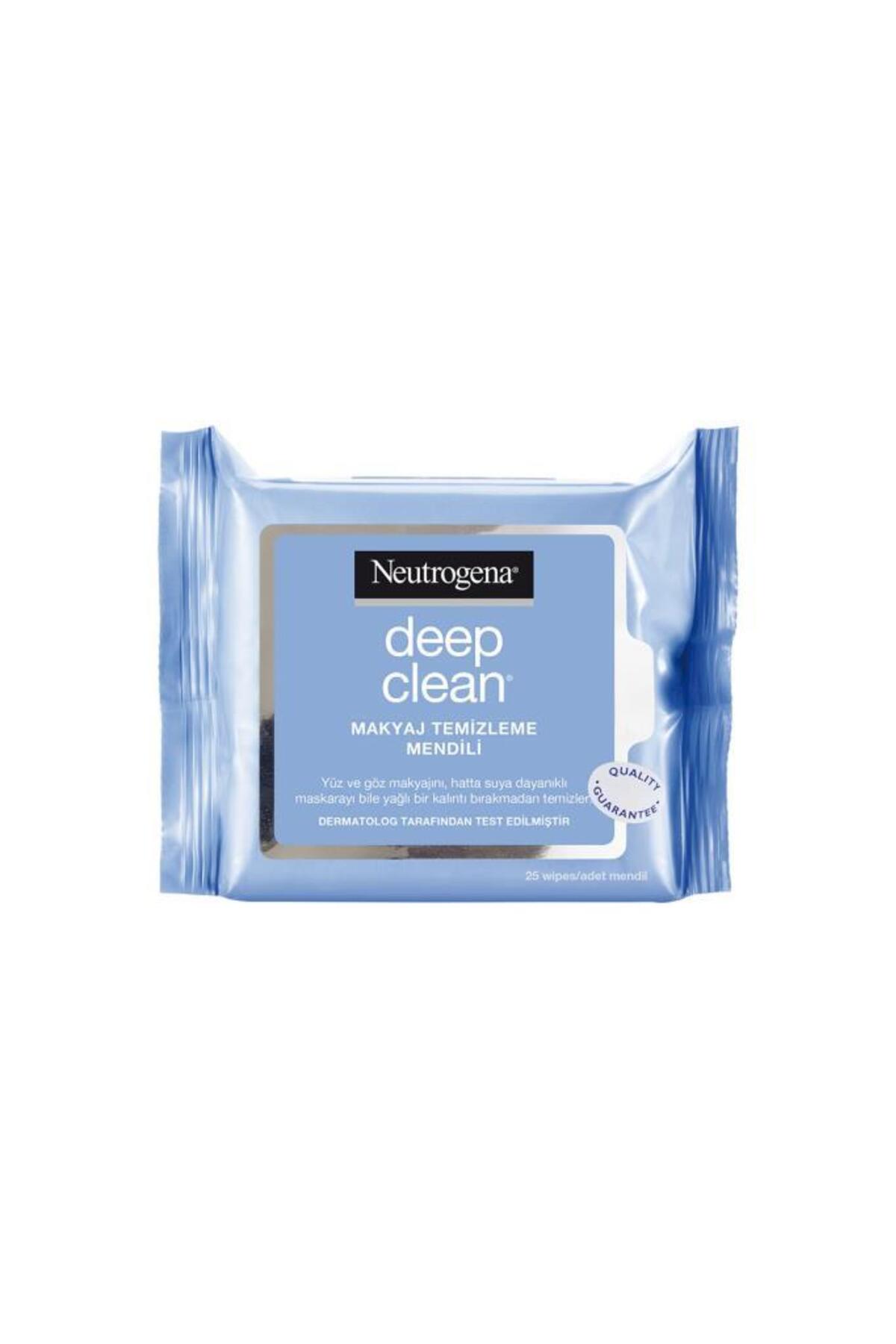 NEUTROGENA DEEP CLEAN MAKYAJ TEMİZLEME MENDİLİ 25 ADET-