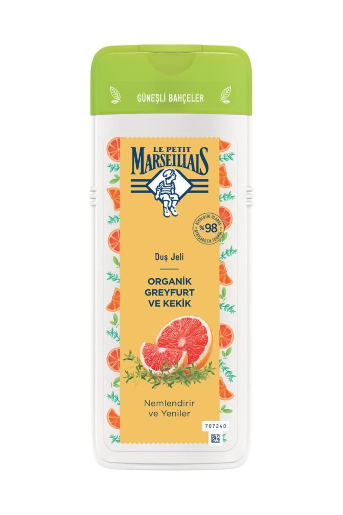 LE PETİT MARSEİLLAİS ORGANİK GREYFURT - KEKİK DUŞ JELİ 400ML-