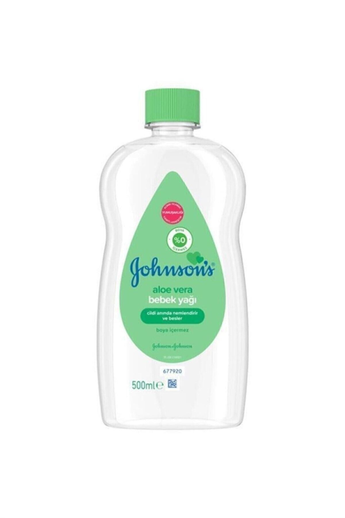 JOHNSONS BABY ALOE VERA BEBEK YAĞI 500 ML-