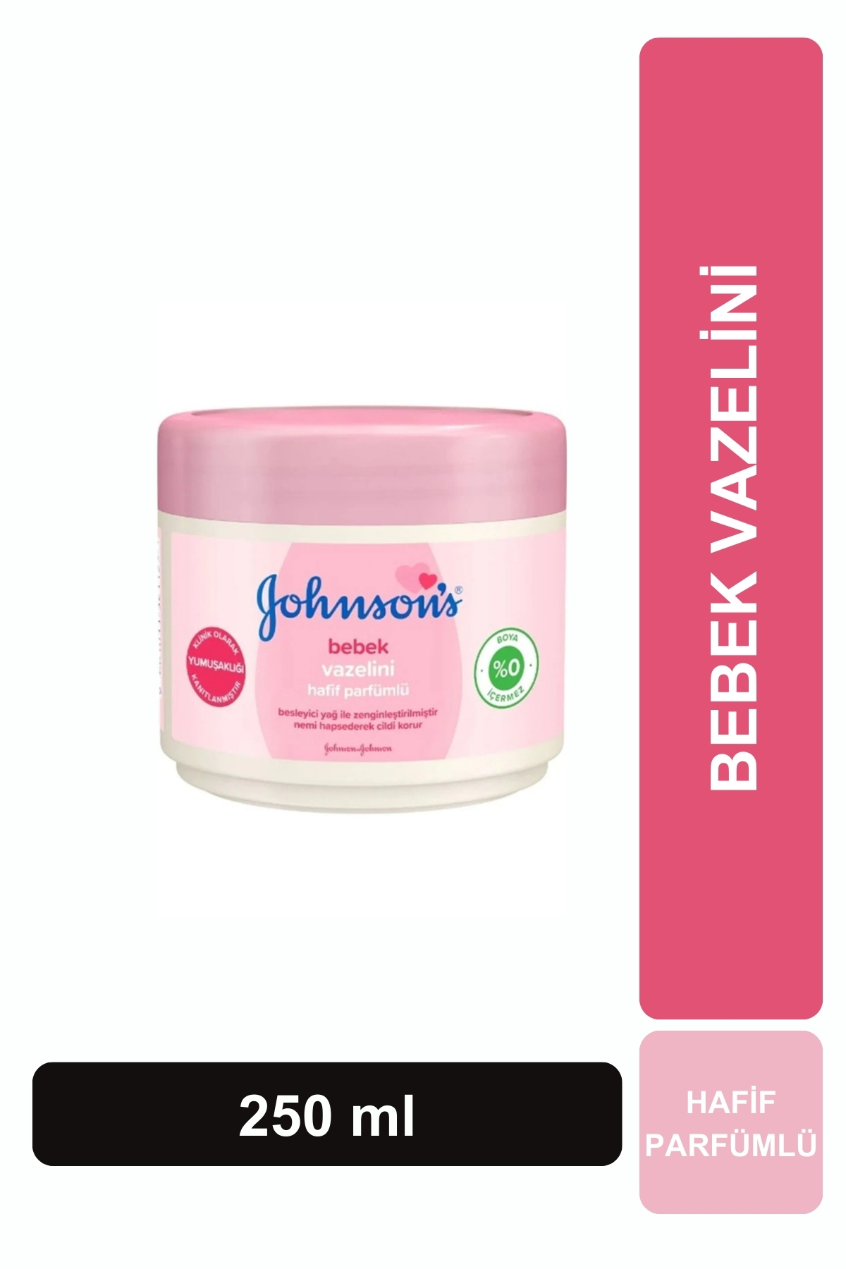 JOHSONS BABY HAFİF PARFÜMLÜ BEBEK VAZELİNİ 250 GR-