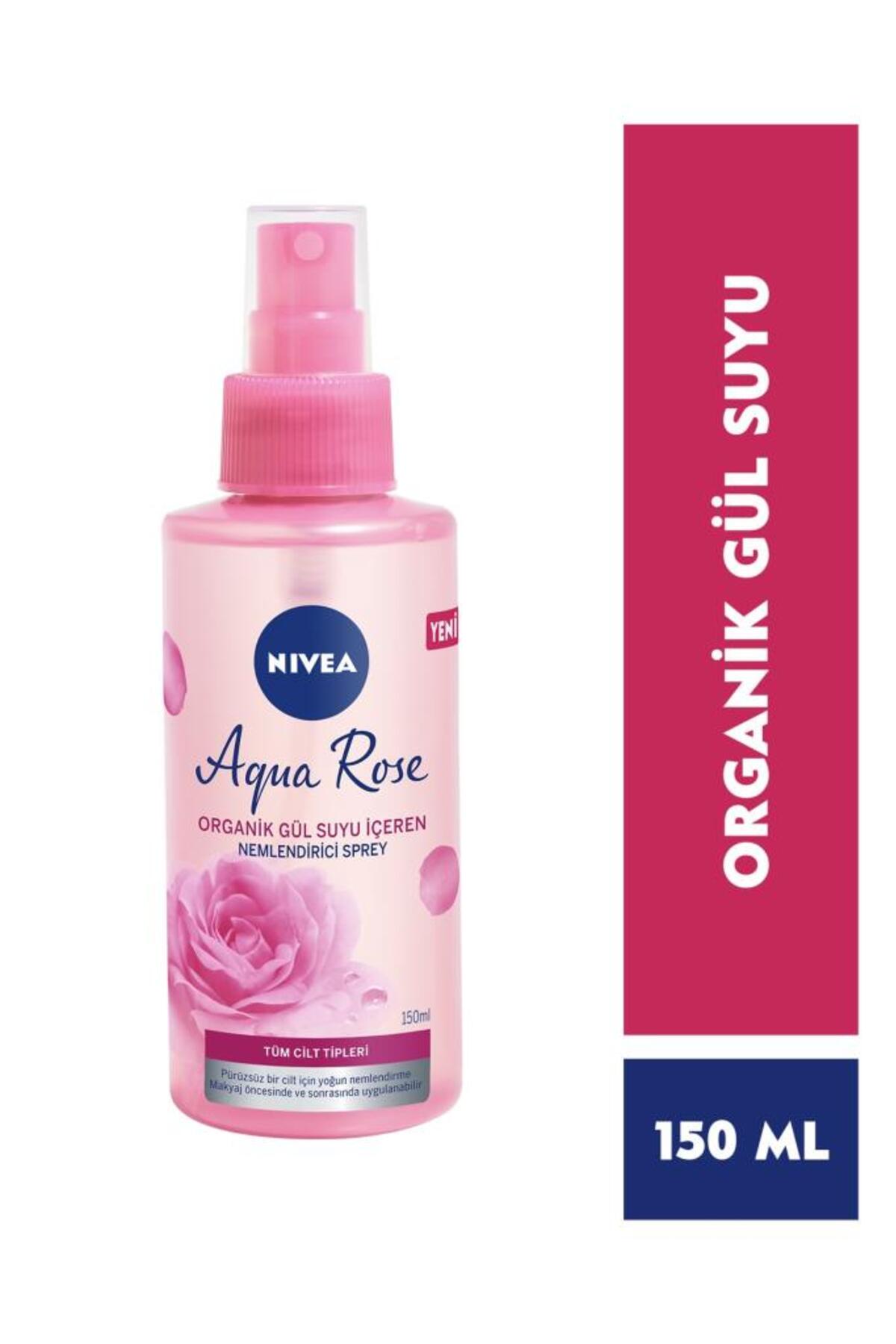 NİVEA AQUA ROSE NEMLENDİRİCİ YÜZ SPREYİ 150ML-