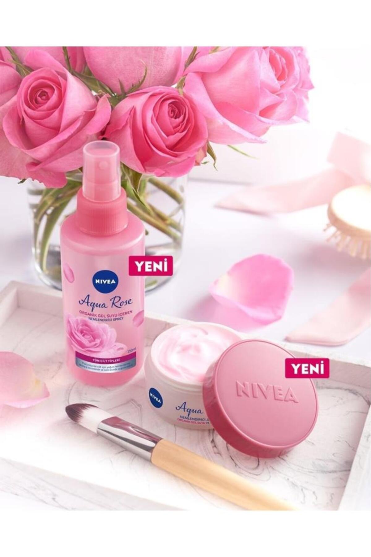 NİVEA AQUA ROSE NEMLENDİRİCİ YÜZ SPREYİ 150ML-
