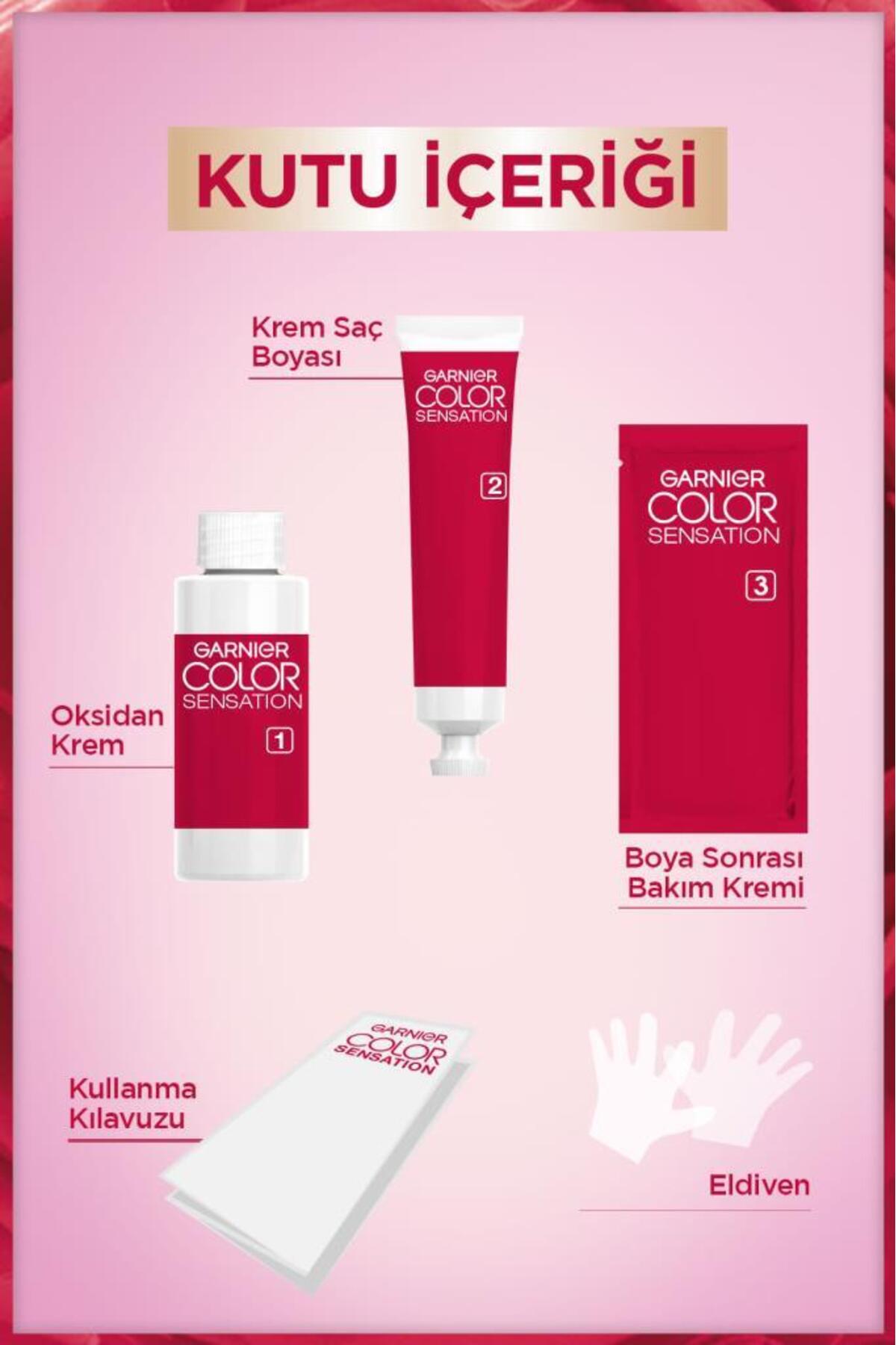 Garnier Çarpıcı Renkler 7.3 Altın Kumral Saç Boyası, Demikit-