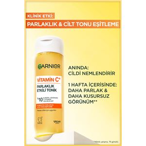 Garnier Vitamin C Parlaklık Etkili Canlandırıcı Tonik Salisilik Asit 120-