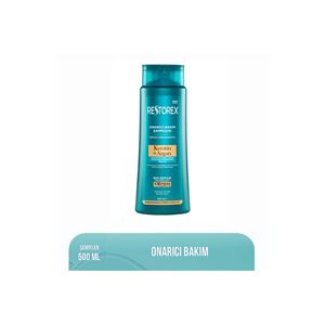 Restorex Keratin & Argan Onarıcı Saç Bakım Şampuanı 500 ml + Sıvı Saç Bakım Kremi 200 ml-