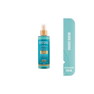 Restorex Keratin & Argan Onarıcı Saç Bakım Şampuanı 500 ml + Sıvı Saç Bakım Kremi 200 ml-