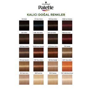 PALETTE KALICI DOĞAL RENKLER 10-4 PAPATYA-