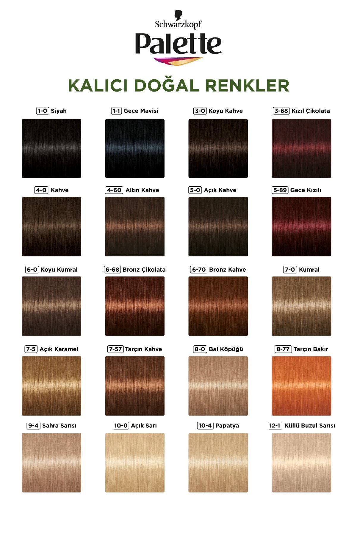 PALETTE KALICI DOĞAL RENKLER 10-4 PAPATYA-