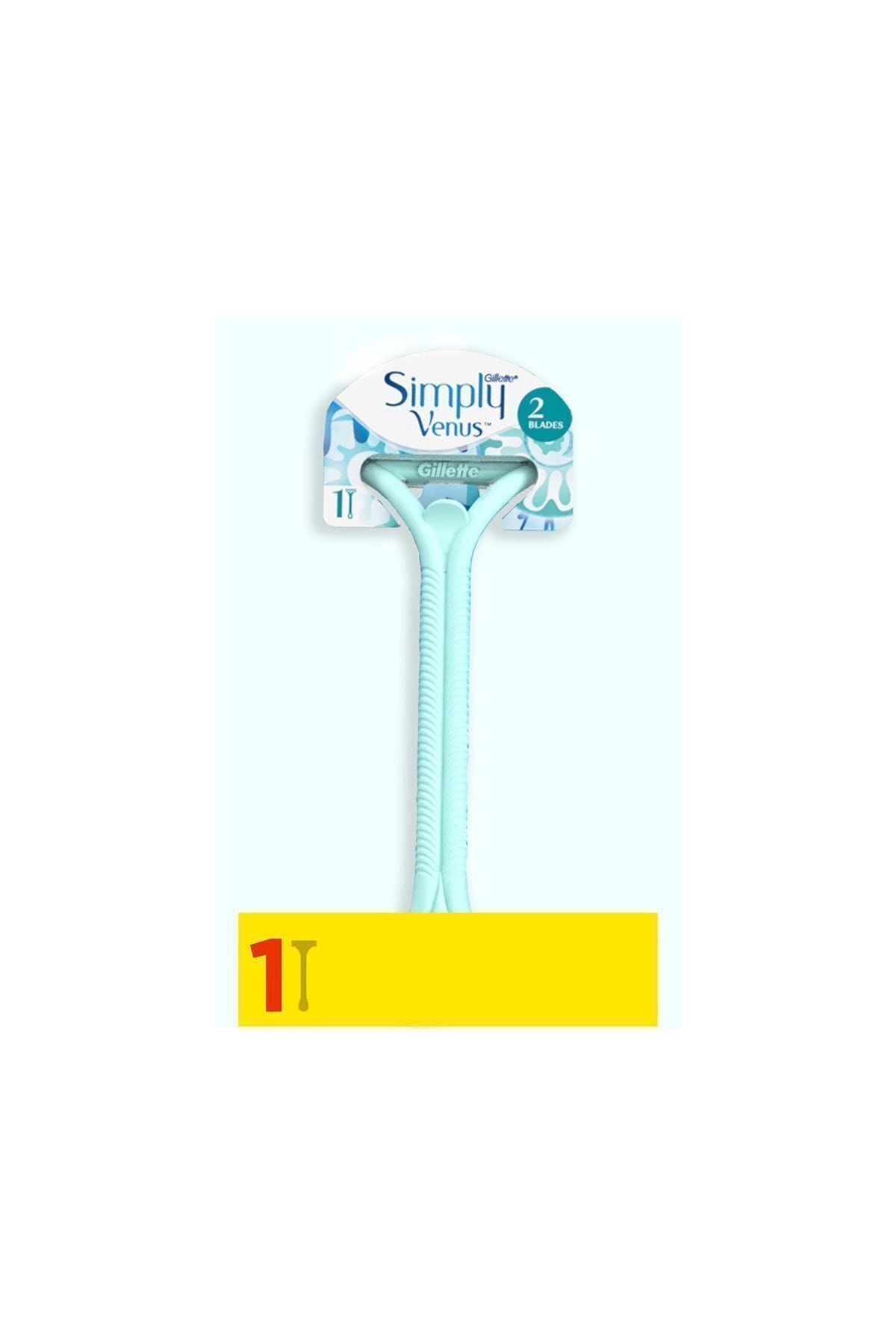 GİLLETTE VENUS SİMPLY VENUS 2 KULLAN AT KADIN TIRA-