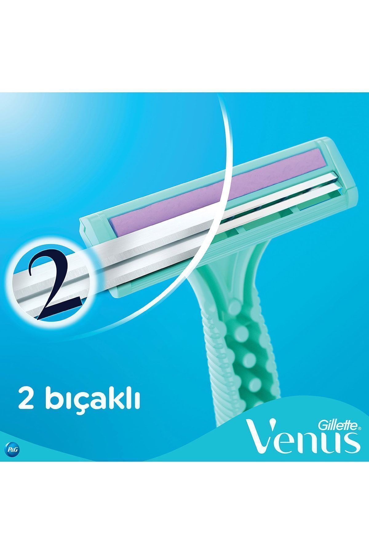 GİLLETTE VENUS SİMPLY VENUS 2 KULLAN AT KADIN TIRA-