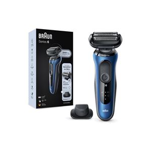 Braun Yeni Seri 6 B1200s Kablosuz Tıraş Makinesi, Autosense, Sensoflex, Easyclick, Islak & Kuru-