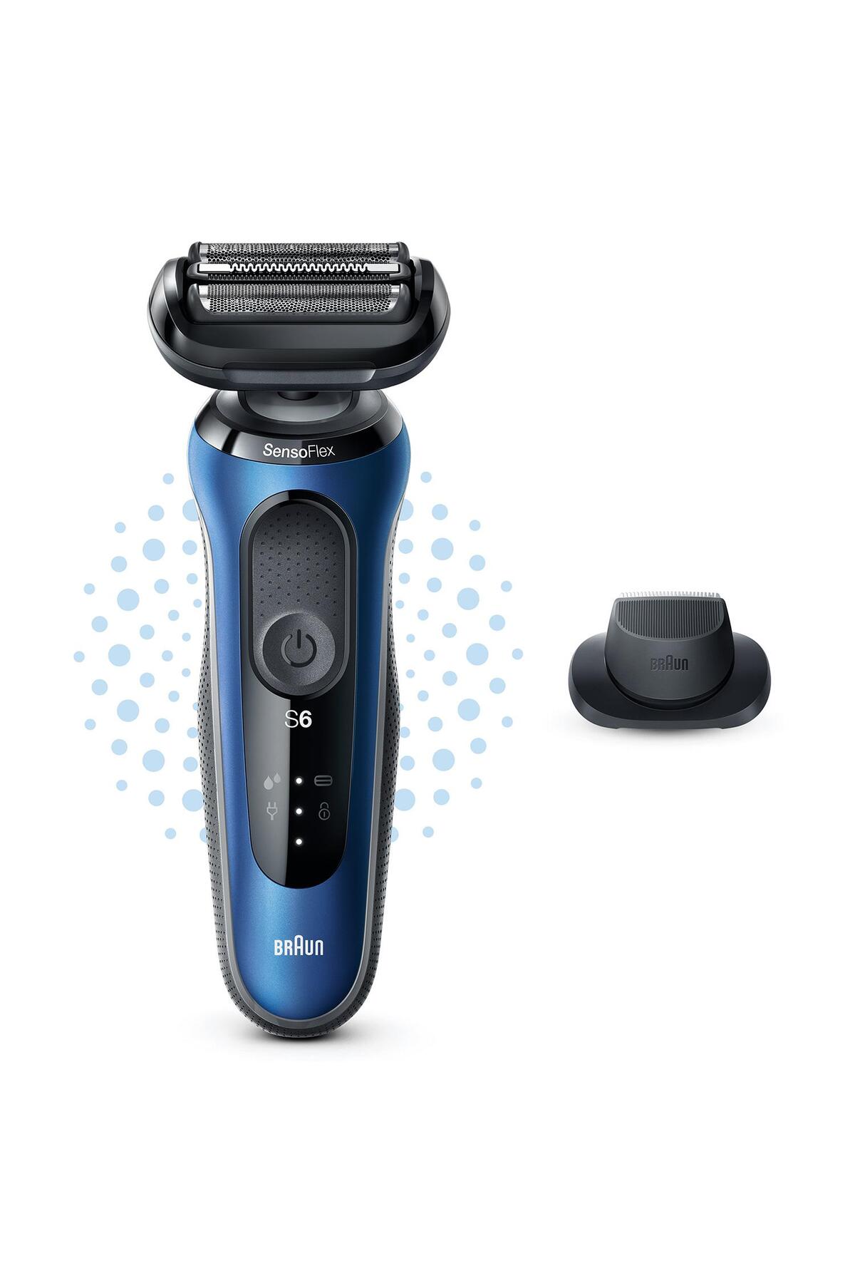 Braun Yeni Seri 6 B1200s Kablosuz Tıraş Makinesi, Autosense, Sensoflex, Easyclick, Islak & Kuru-