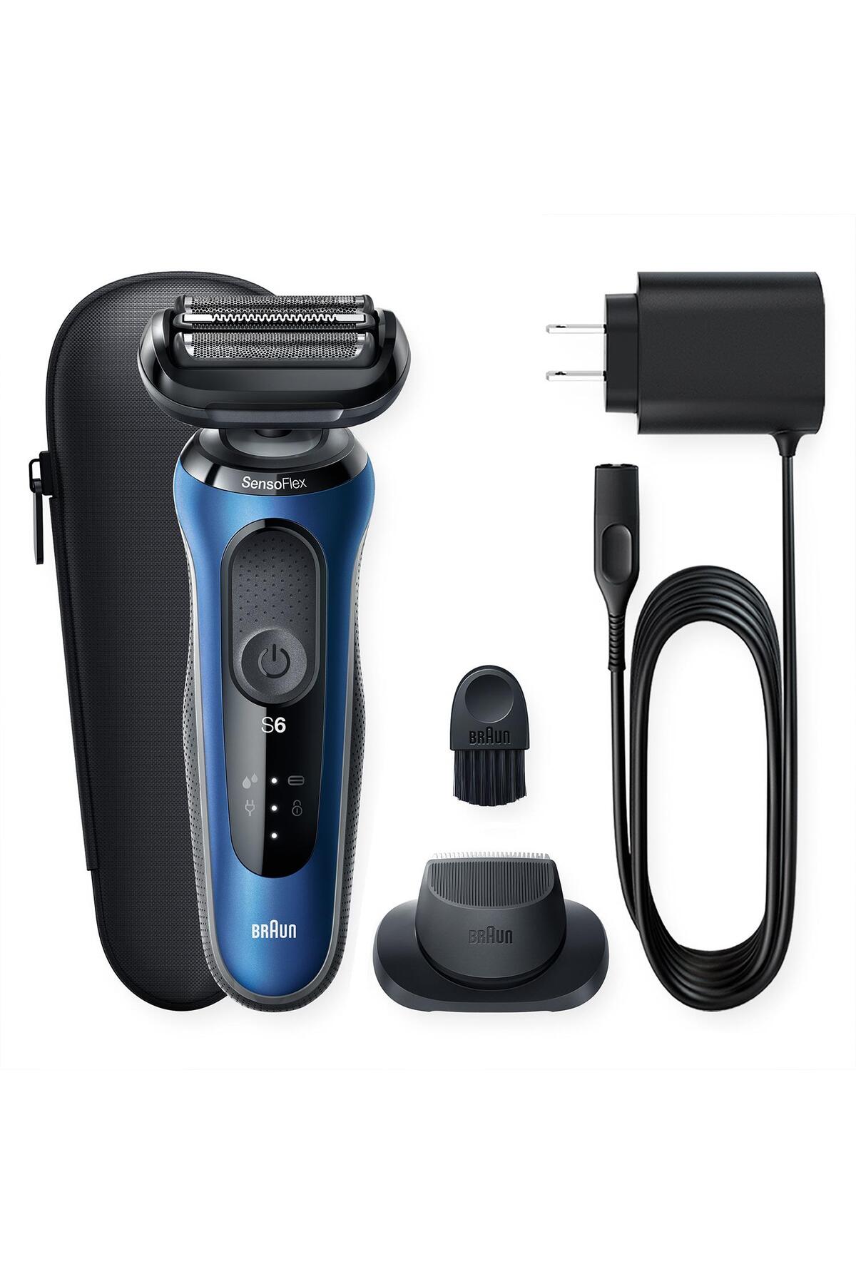 Braun Yeni Seri 6 B1200s Kablosuz Tıraş Makinesi, Autosense, Sensoflex, Easyclick, Islak & Kuru-
