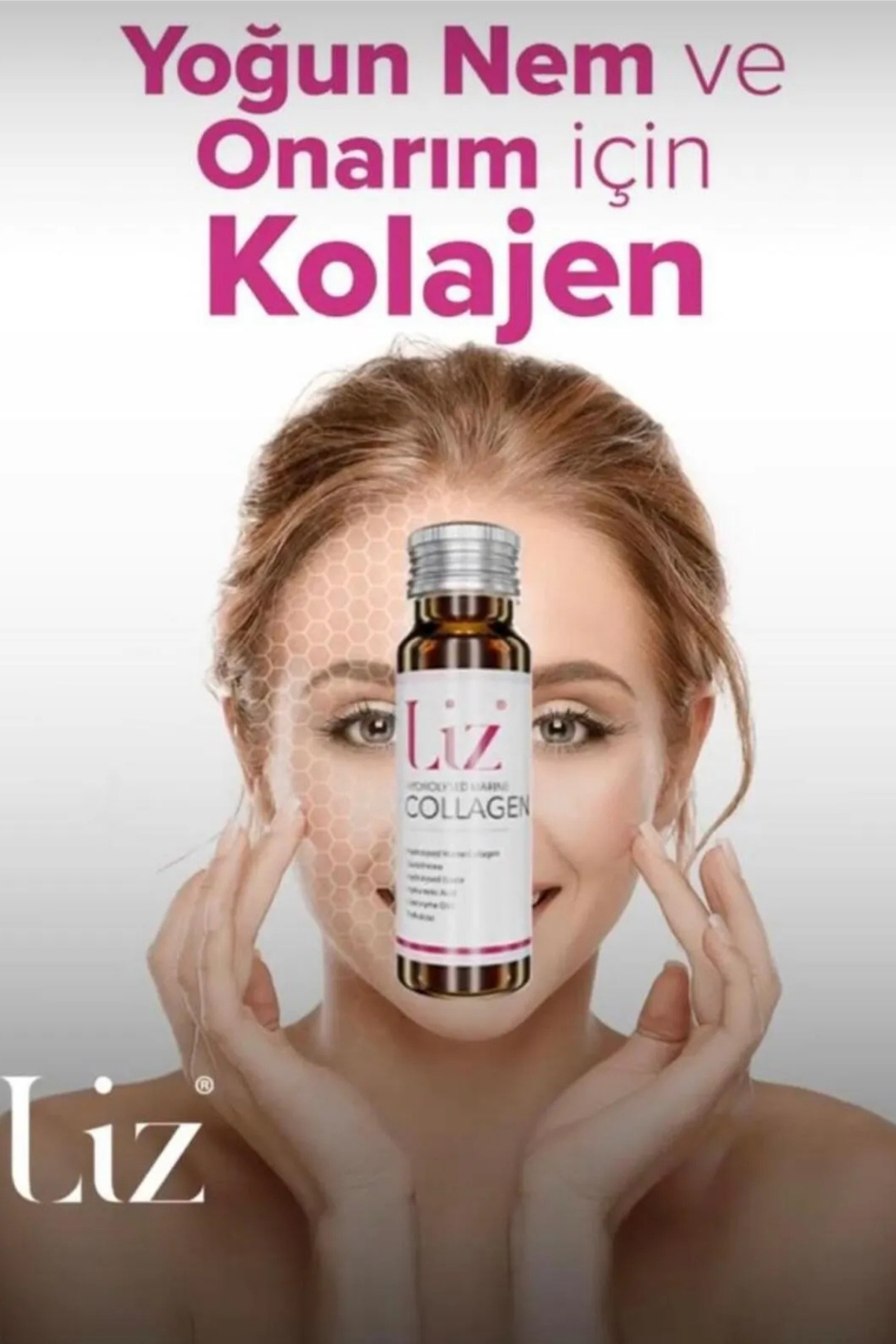 Liz Life Marine Collagen 10 Shot X 50 ml | Cilt, Saç Ve Tırnak Sağlığı Için Hidroe Deniz Kolajeni-
