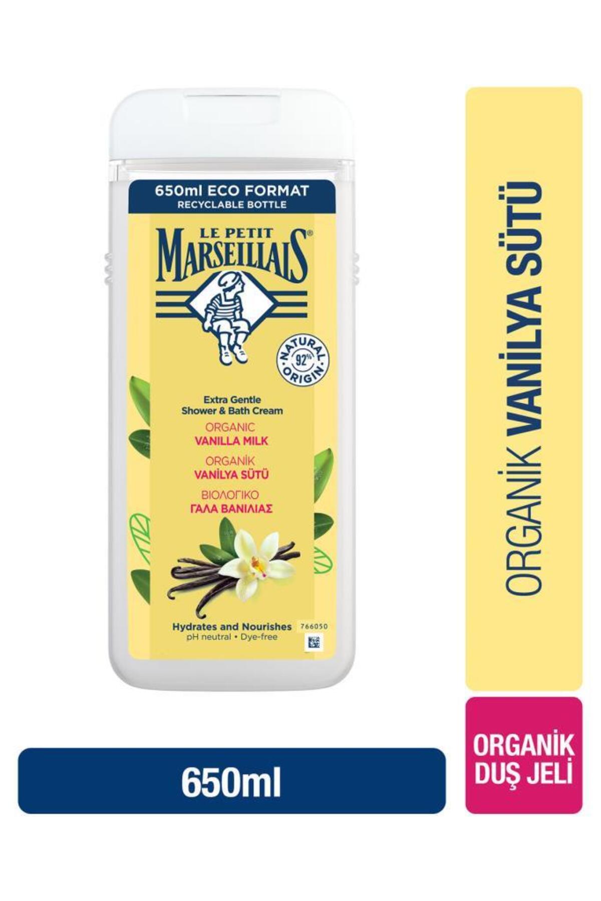 Le Petit Marseillais Duş Jeli Vanilya Sütü 650ml-