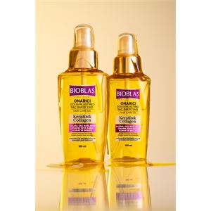 Bioblas Onarıcı Dolgunlaştırıcı Saç Bakım Yağı 100 ml-
