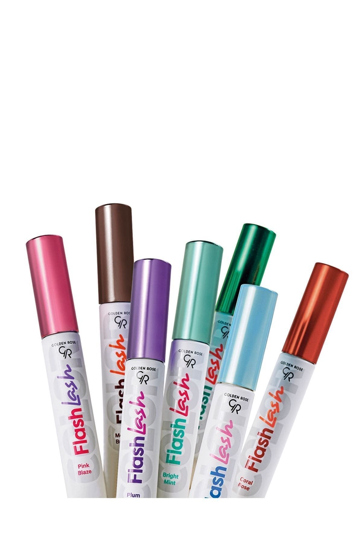 Flash Lash Colered Mascara No:06 Coral Rose - Renkli Maskara-