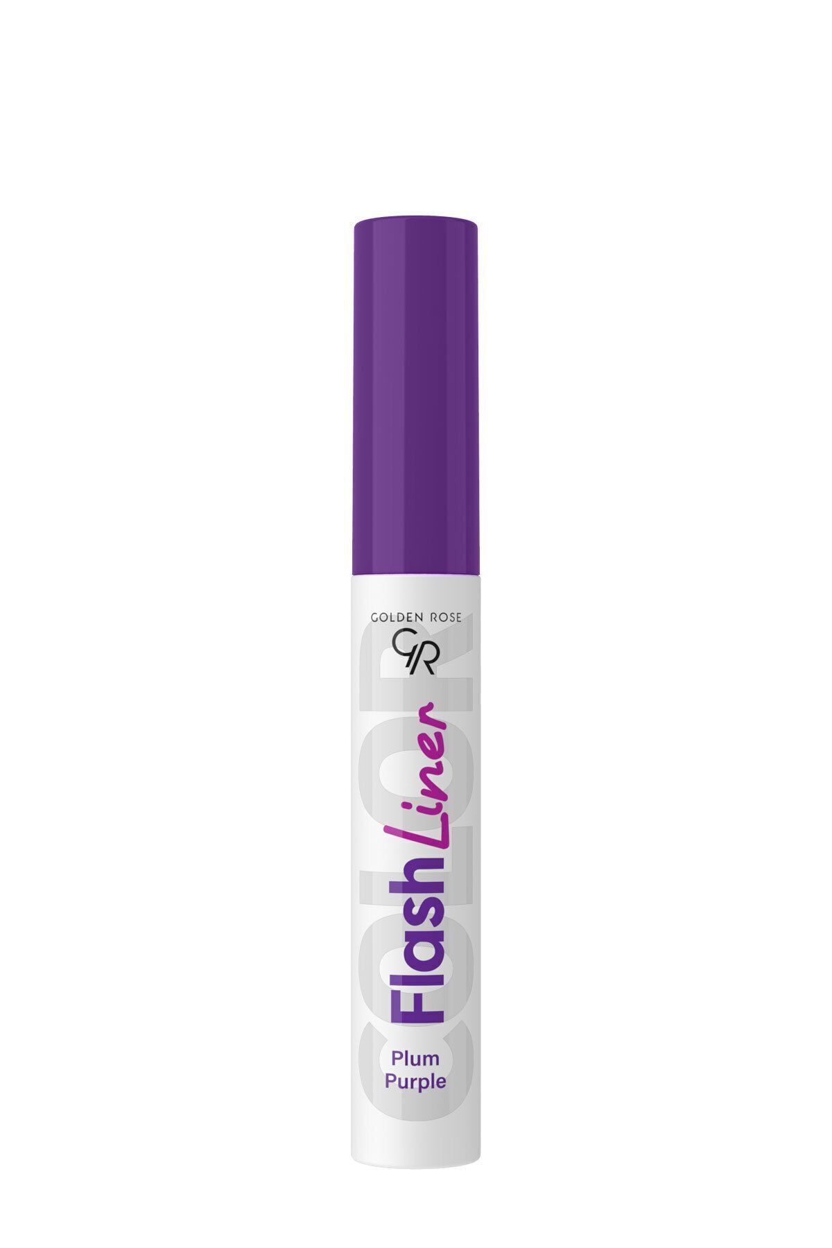 Golden Rose Flash Liner Colered Eyeliner No:107 Plum Purple - Renkli Eyeliner - 8691190535179-