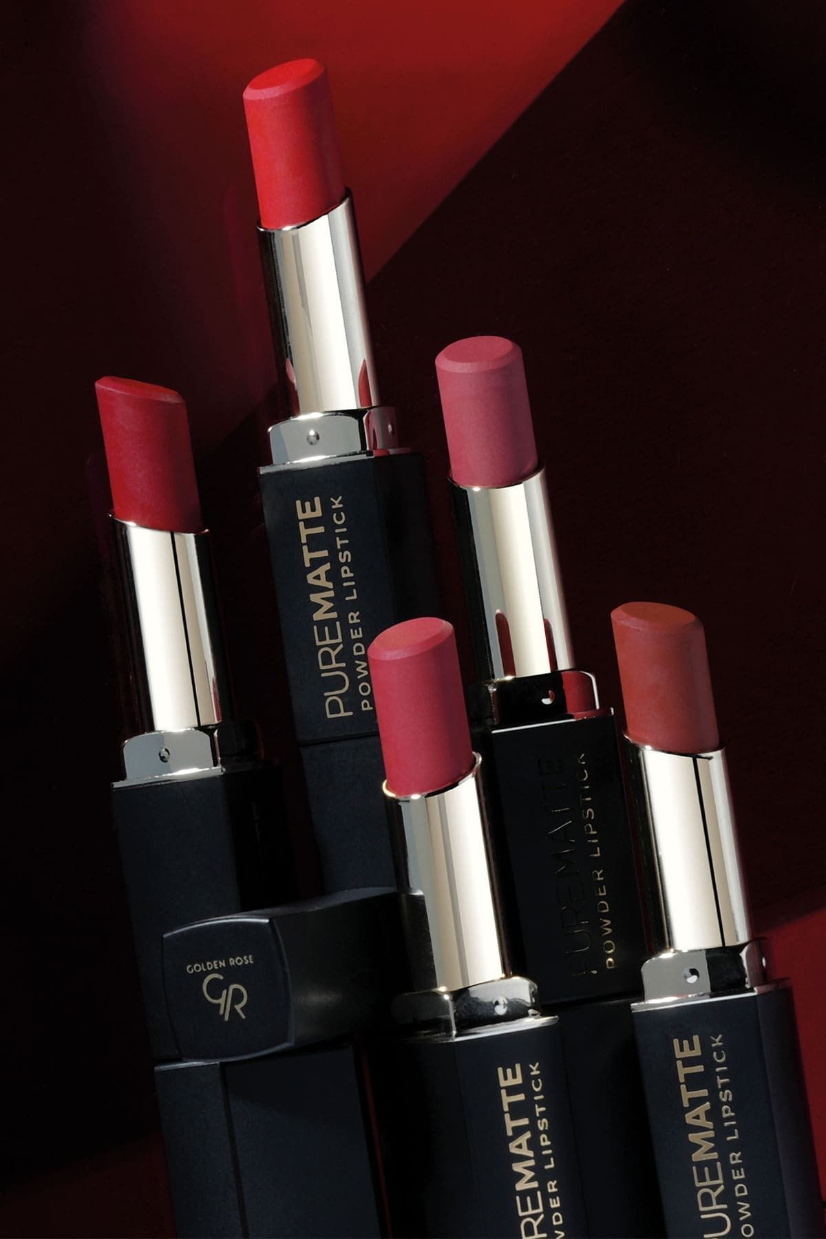Golden Rose Pure Matte Powder Lipstick No: 118 - Pudralı Mat Ruj-