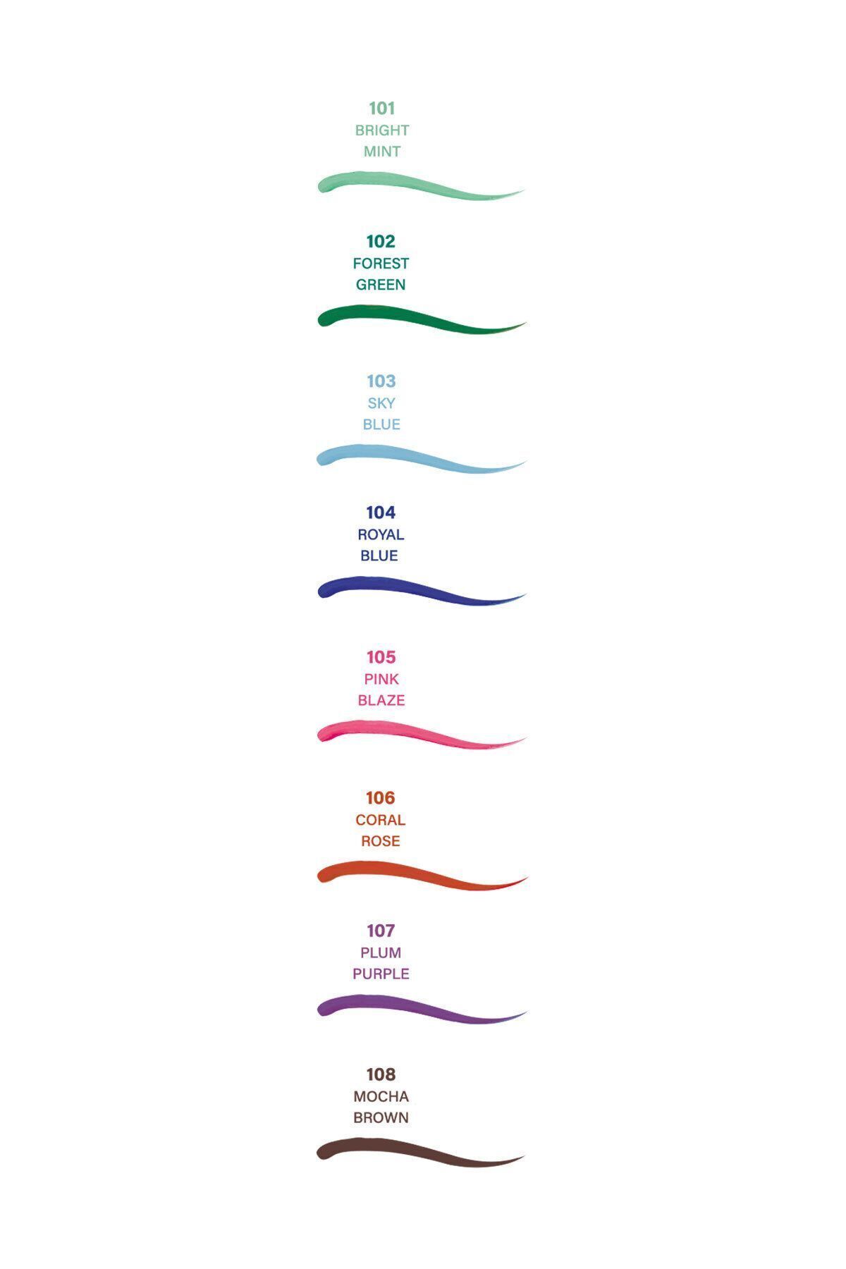 Golden Rose Flash Liner Colered Eyeliner No:105 Pink Blaze - Renkli Eyeliner - 8691190535155-