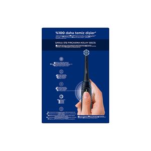 Oral-B iO 2 Şarjlı Diş Fırçası Seti 2'li – Gece Siyahı / Yeşil-