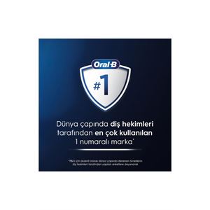 İo 2 Gece Siyahı Şarjlı Diş Fırçası 1 Diş Fırçası Başlığı 1 Seyahat Kutusu-