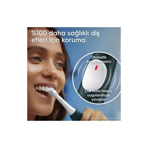 Oral-B İo 2 Orman Yeşili Şarjlı Diş Fırçası 1 Diş Fırçası Başlığı 1 Seyahat Kutusu-
