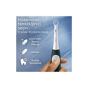 Oral-B İo 2 Orman Yeşili Şarjlı Diş Fırçası 1 Diş Fırçası Başlığı 1 Seyahat Kutusu-