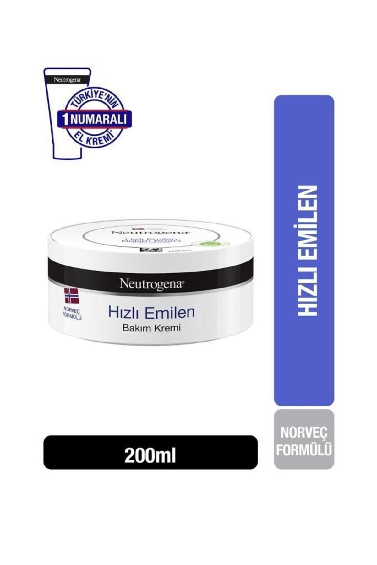 Neutrogena Norveç Formülü Hızlı Emilen Bakım Kremi 200 Ml-