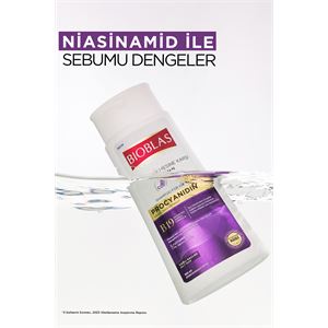 Bioblas Procyanidin Yağlı Saçlar İçin Arındırıcı Şampuan 360 Ml - Saç Dökülmesine & Yağlanmaya Karşı-