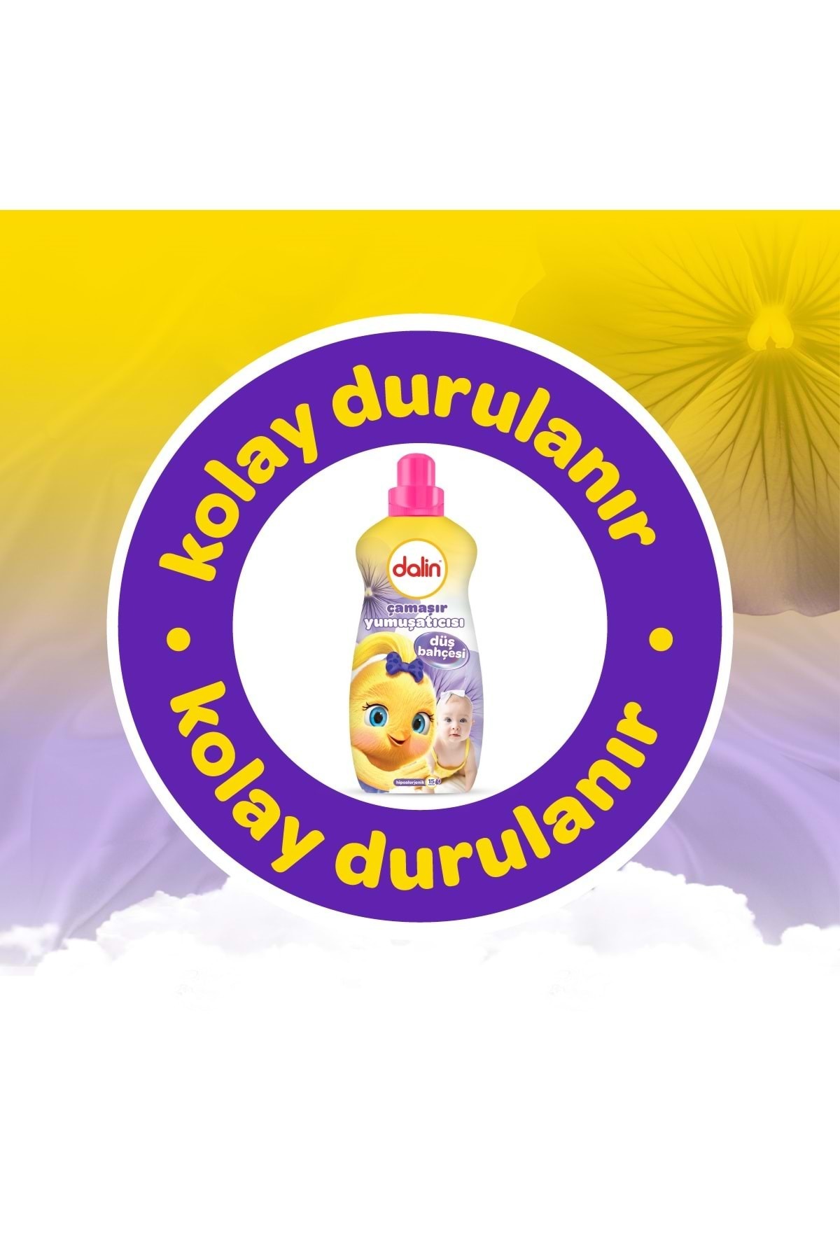 Dalin Çamaşır Yumuşatıcı 1500ml Düş Bahçesi (BEBEKLERE ÖZEL)-