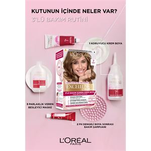 L'Oreal Paris Creme Saç Boyası 4.54 Koyu Kızıl Kahve-