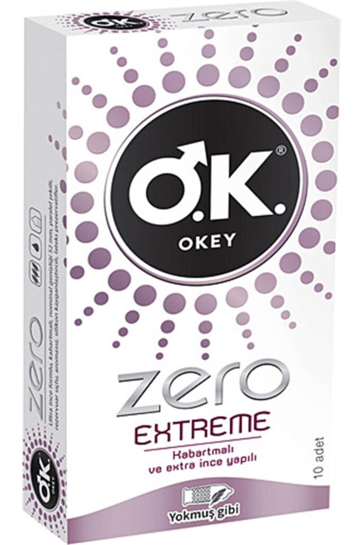 Okey Prezervatif Zero Extreme 10 Adet-