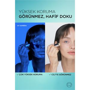 L'Oreal Paris Bright Reveal Spf 50+ Ultra Koruyucu Ultra Pratik Stick Yüz Güneş Kremi 9 ml-