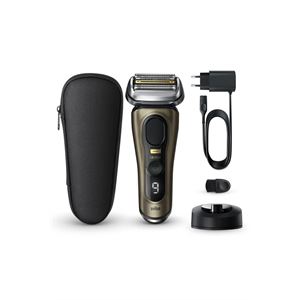 Braun Series 9 Pro Elektrikli Tıraş Makinesi, Şarj Standı, Islak Ve Kuru, 9519s, Altın Rengi-
