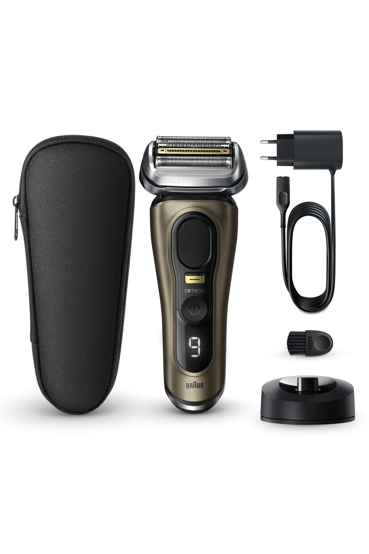 Braun Series 9 Pro Elektrikli Tıraş Makinesi, Şarj Standı, Islak Ve Kuru, 9519s, Altın Rengi-